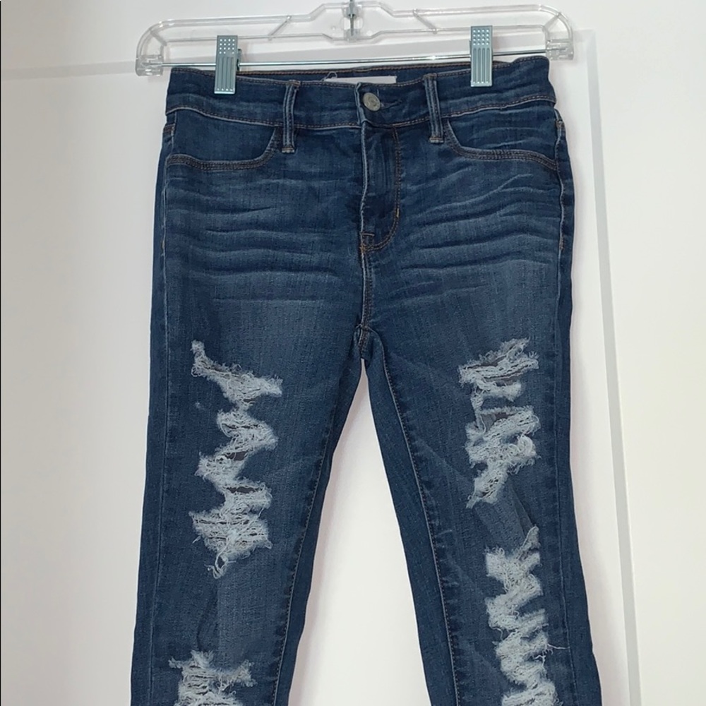 Pacsun distressed skinny jeans